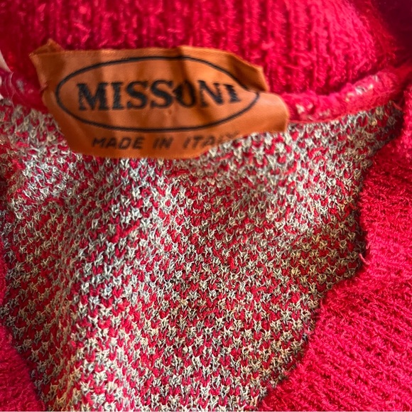 Vintage Missoni Floral Sweater - Picture 2 of 2
